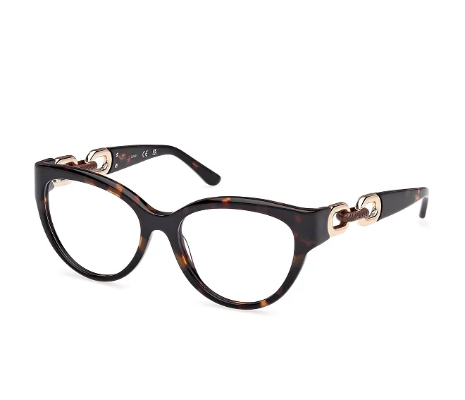 Guess Brille GU50182V 052 55 17 havanagold