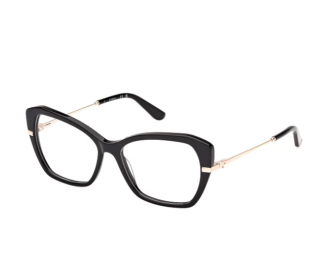 Guess Brille GU50183V 001 54 15 schwarzroségold