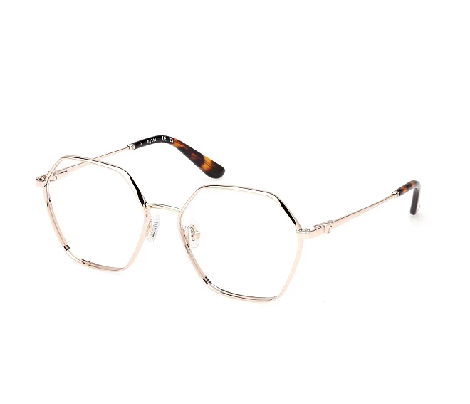 Guess Brille GU50184V 032 56 16 goldhavana