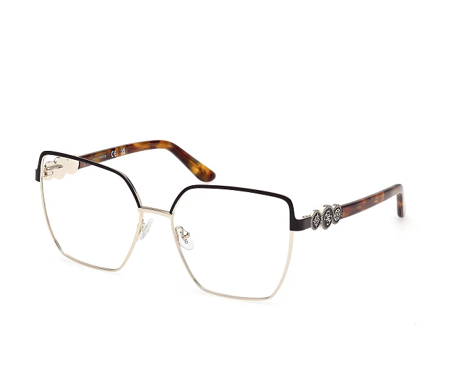 Guess Brille GU50229/V 049 57 16 schwarzgold