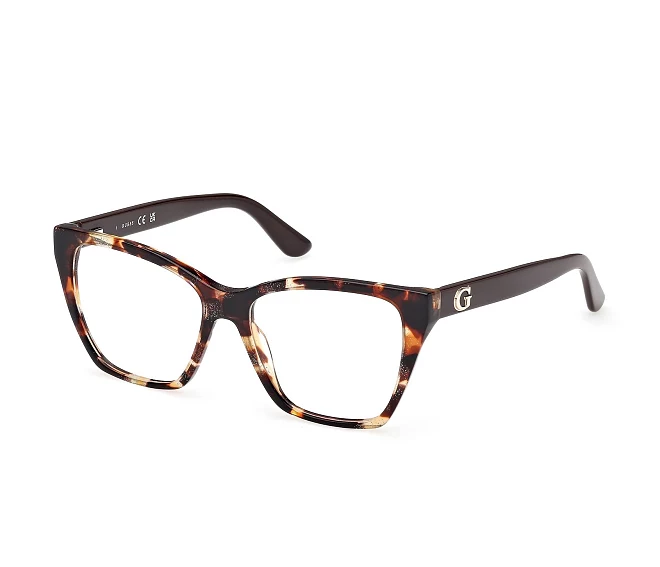 Guess Brille GU50235/V 052 52 15 havanabraun