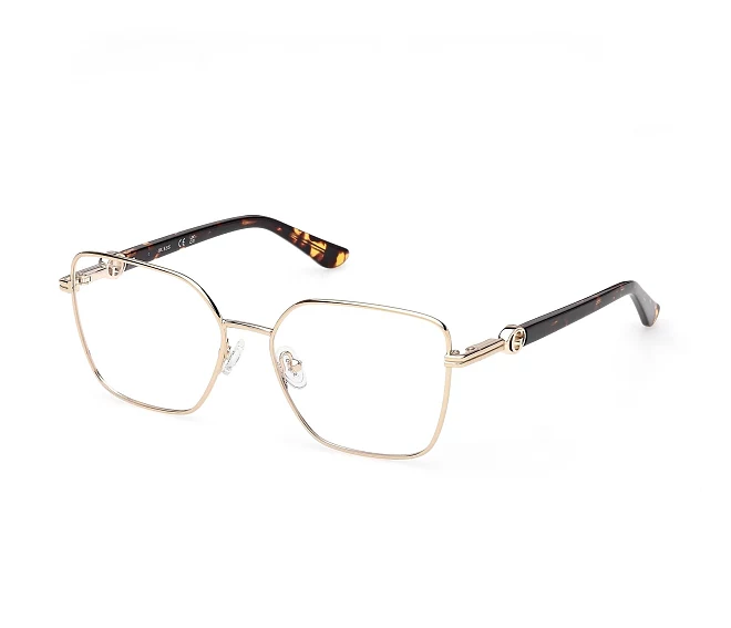 Guess Brille GU50313V 032 55 16 goldhavana