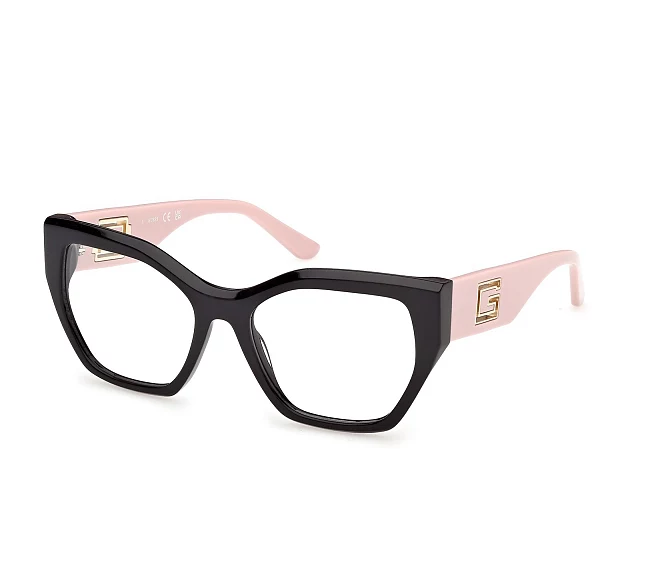 Guess Brille GU-50357 005 53 17 schwarzpink