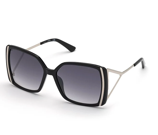 Guess Sonnenbrillen GU-7751-S 01C 58 16 schwarzsilber