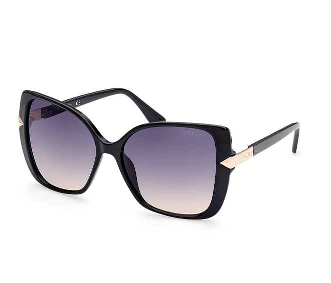 Guess Sonnenbrillen GU-7820 01B 56 15 schwarzroségold