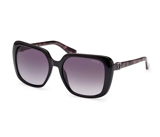 Guess Sonnenbrillen GU7863-S 05B 58 18 schwarzstahlfarben