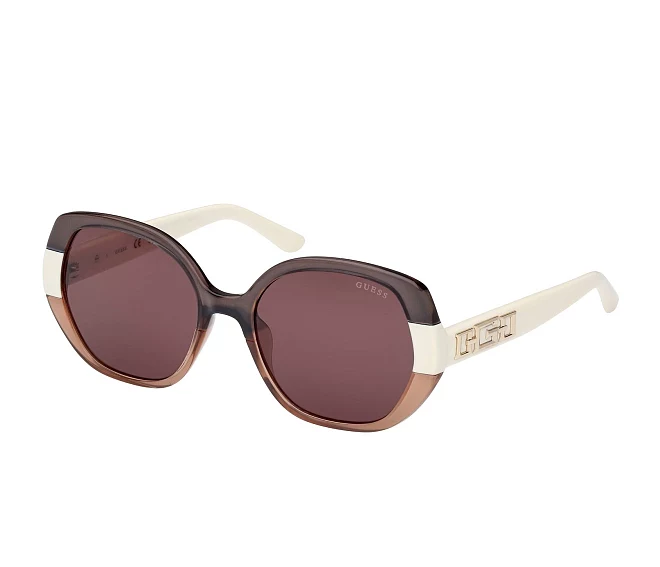 Guess Sonnenbrillen GU7911-S 20Y 55 18 braunweiß