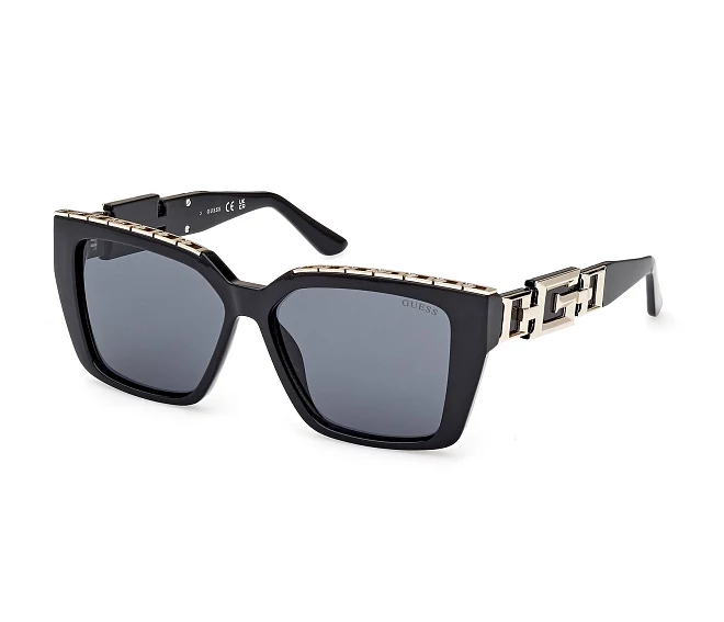 Guess Sonnenbrillen GU7915-S 01A 55 13 schwarzsilber