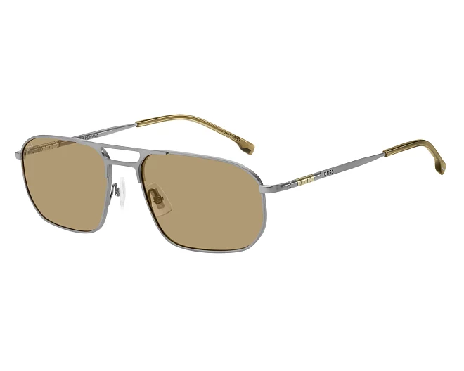 Hugo Boss Sonnenbrillen BOSS-1446-S RPR/JG  59 18 rutheniumbraun