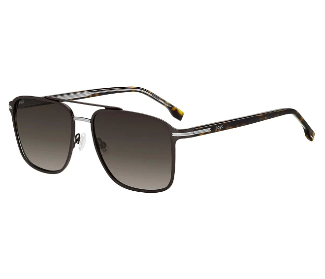 Hugo Boss Sonnenbrillen BOSS-1748-S AMC/HA 57 17 braunpalladium-silber