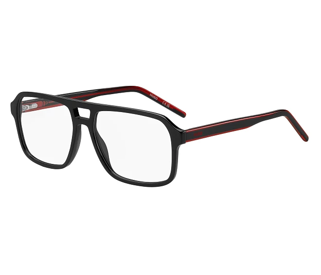 Hugo Boss Brille HG-1299 OIT 55 15 schwarzrot