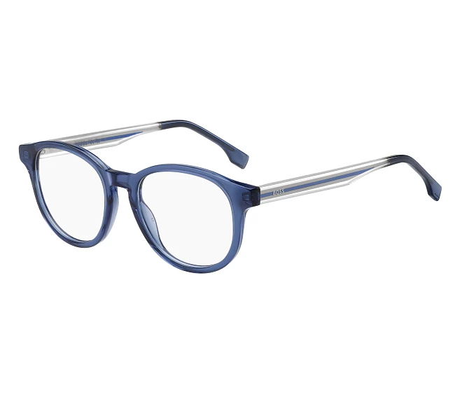 Hugo Boss Brille BOSS-1548 OXZ 48 17 blaupalladium-silber