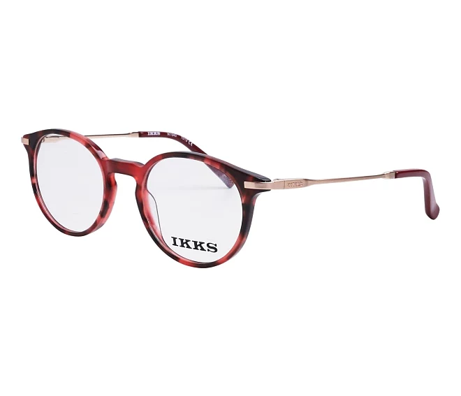 IKKS Brille IK-1043 7012 45 18 rotwalnuss gold