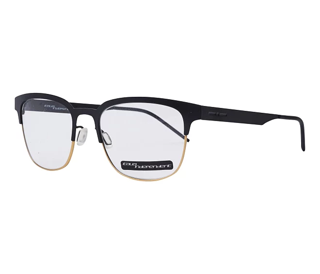 Italia Independent Brille 5304A 009120 51 18 schwarzgold