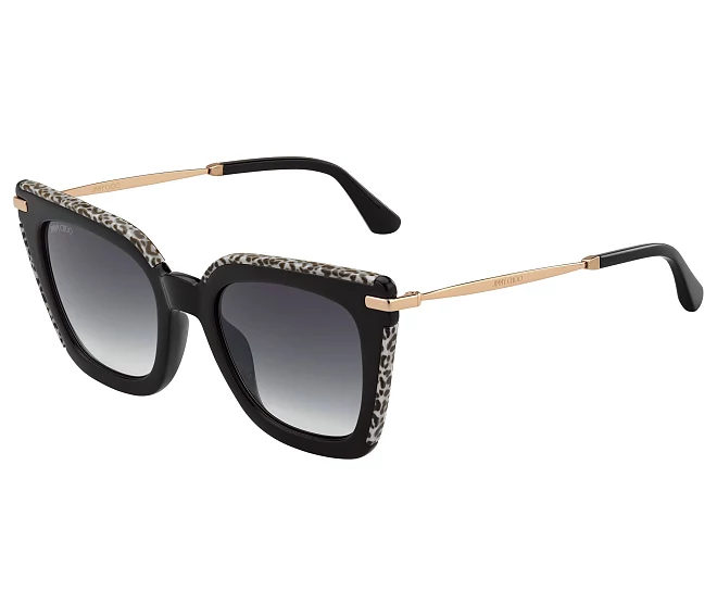 Jimmy Choo Sonnenbrillen CIARA-G-S FP39O 52 22 schwarzroségold