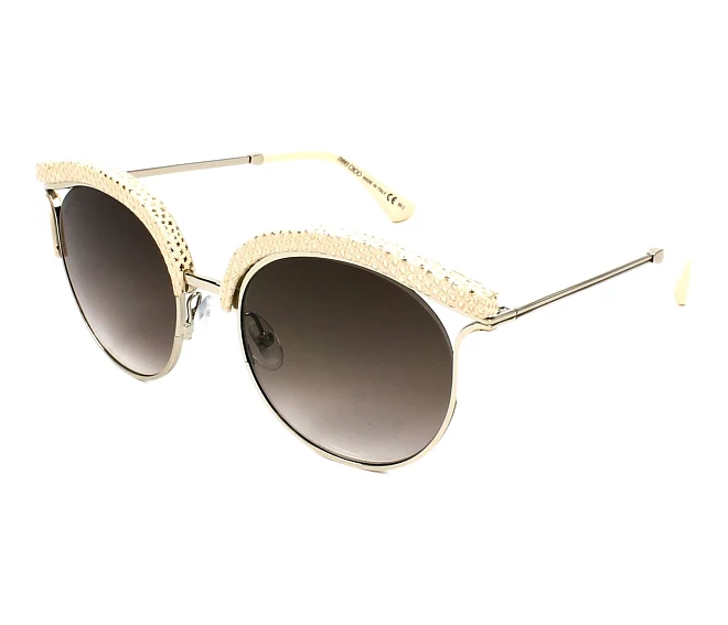 Jimmy Choo Sonnenbrillen LASH-S PTF/JS 53 19 silberbeige
