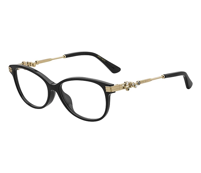 Jimmy Choo Brille LC-221-F 807 53 15 schwarzgold