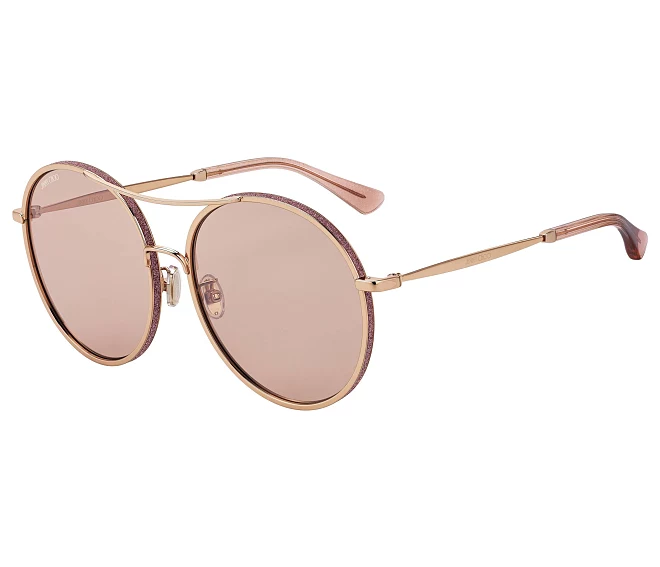 Jimmy Choo Sonnenbrillen LENI-F-S EYR2S 60 17 gold-kupferpink