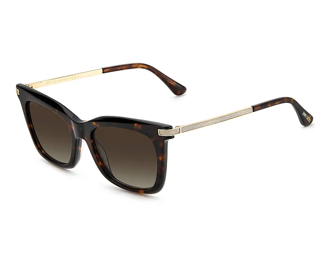 Jimmy Choo Sonnenbrillen OLYE-S 086/HA  52 19 havana