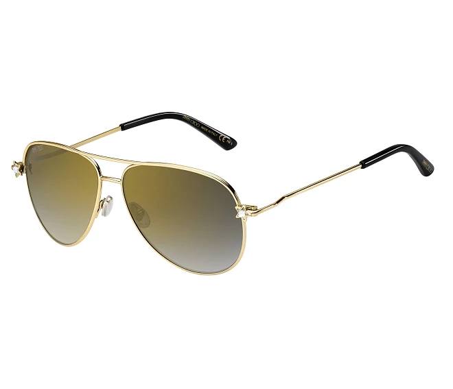 Jimmy Choo Sonnenbrillen SANSA-S J5GFQ 58 13 goldkristall