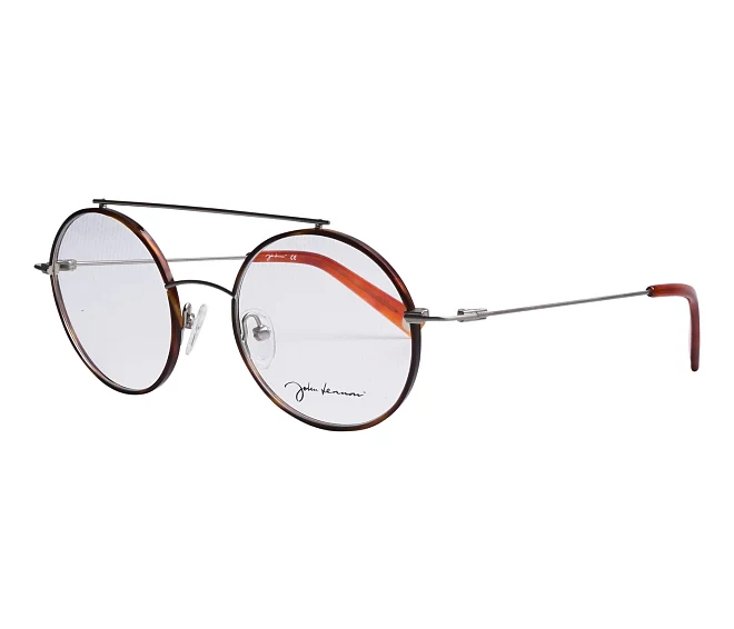 John Lennon Brille JO107 Iz 48 19 braunstahlfarben