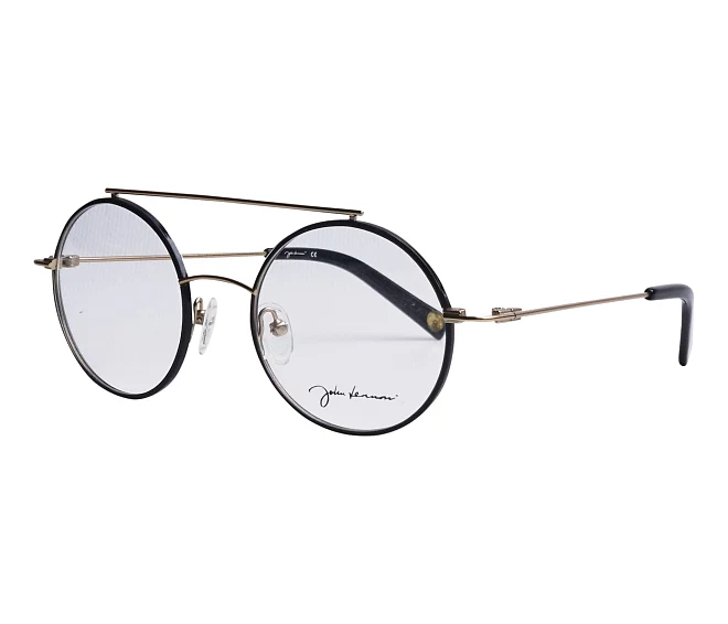 John Lennon Brille JO107 Ne 48 19 schwarzgold
