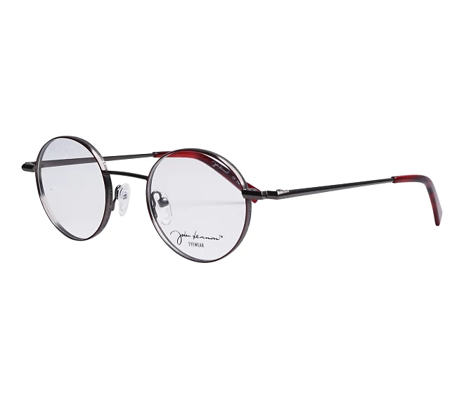 John Lennon Brille JO215 Ir 45 21 gun metallrot