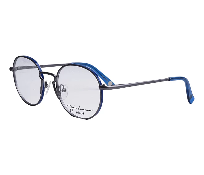 John Lennon Brille JO244 LB 50 21 gun metallblau