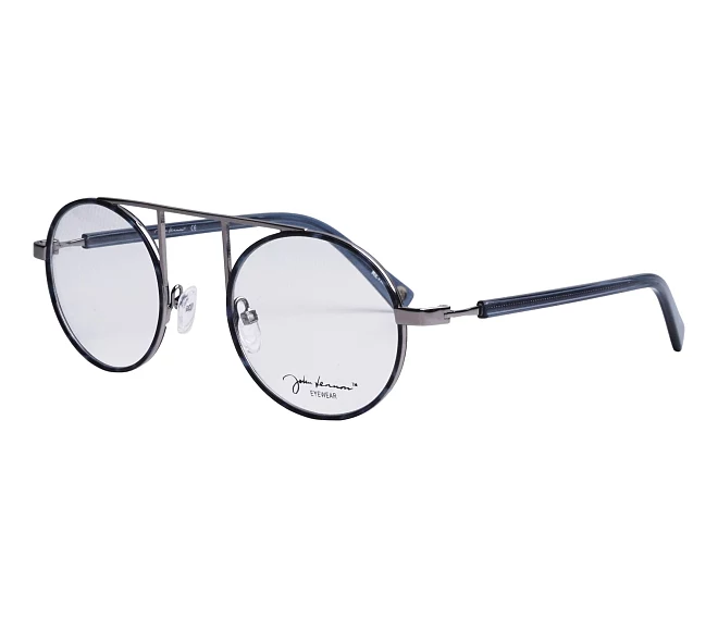 John Lennon Brille JO256 LB 48 22 graugun metall