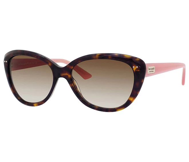 Kate Spade Sonnenbrillen angelique-s juhy6 55 16 havanapink