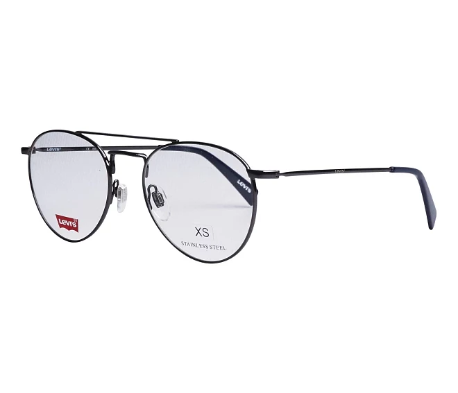 Levi's Brille LV1006 KJ1 52 19 gun metallblau