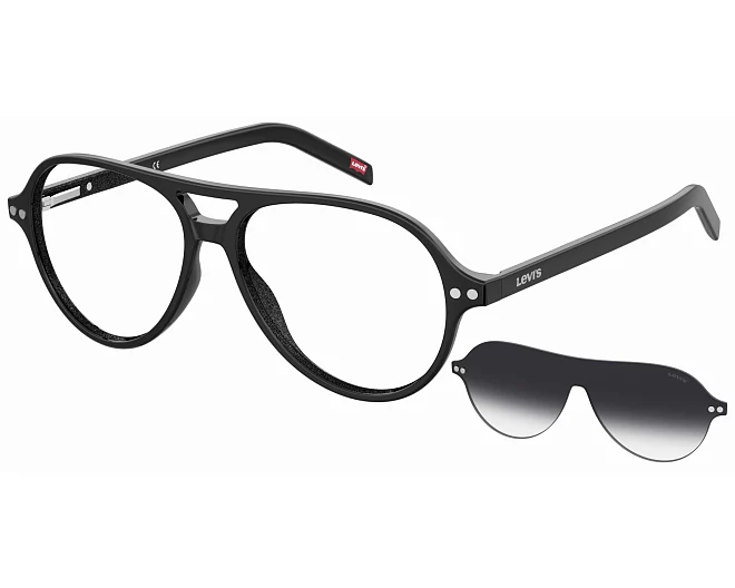 Levi's Brille LV1025 807 55 14 schwarzstahlfarben