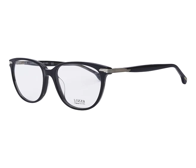 Lozza Brille VL-4107 0APA 54 17 schwarzsilber