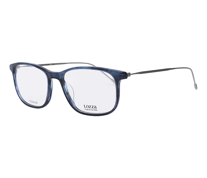 Lozza Brille VL-4172 06WR 55 19 blau
