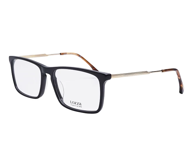Lozza Brille VL-4234 0700 54 16 schwarzgold