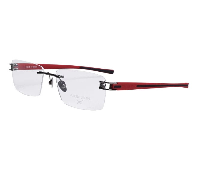 Mauboussin Brille MAG2300 02 56 18 rotstahlfarben