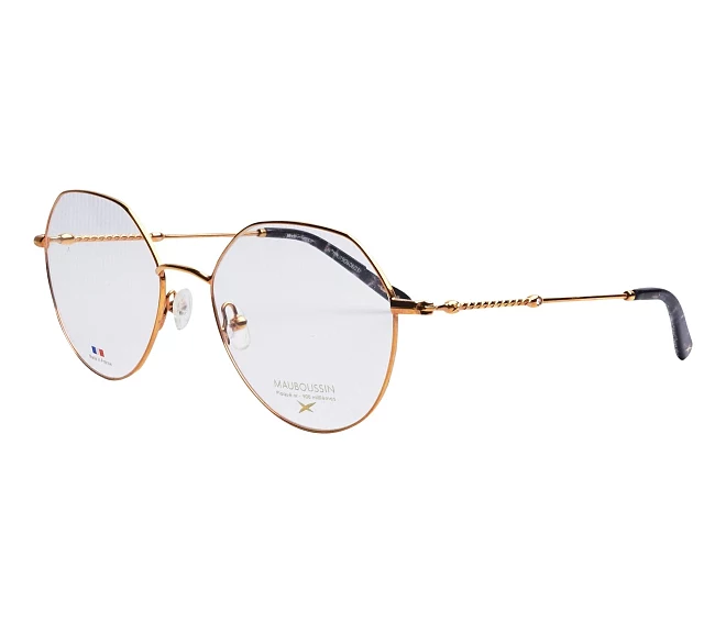 Mauboussin Brille MAU1906 06 53 18 goldschwarz