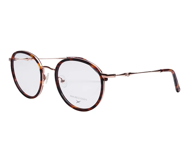 Mauboussin Brille MAU2202 02 50 20 braunroségold