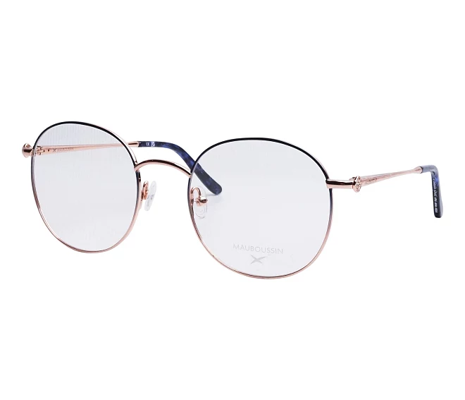 Mauboussin Brille MAU2309 04 51 20 blauroségold