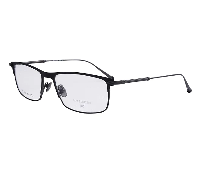 Mauboussin Brille MTI1902 02 55 16 schwarzgun metall