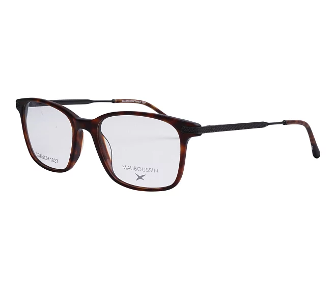Mauboussin Brille MTI1907 02 53 18 havanagun metall
