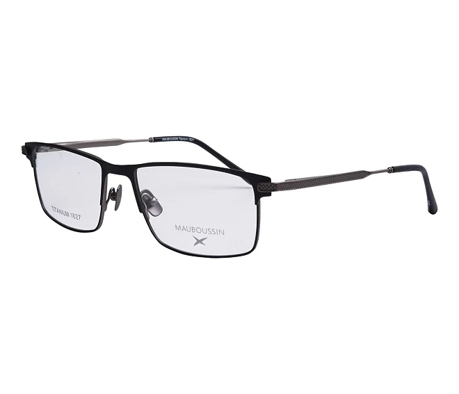 Mauboussin Brille MTI1910 01 54 17 schwarzgun metall