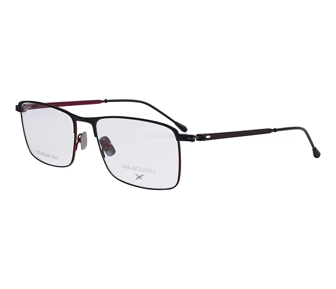 Mauboussin Brille MTI2105 03 57 17 schwarzrot