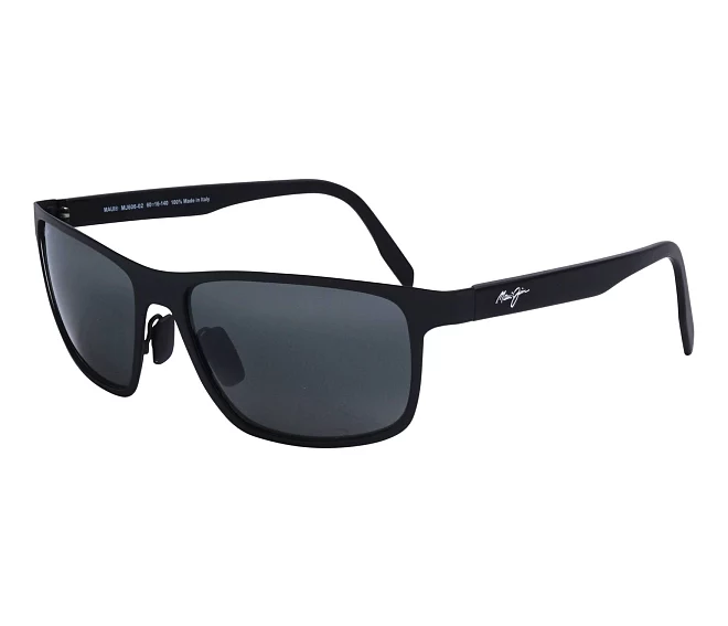 Maui Jim Sonnenbrillen MJ606 606-02 60 16 schwarz