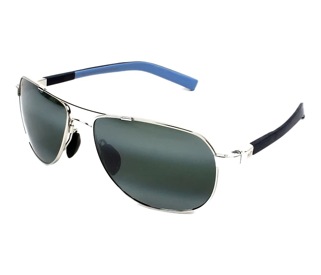 Maui Jim Sonnenbrillen H-327 17 58 17 silber