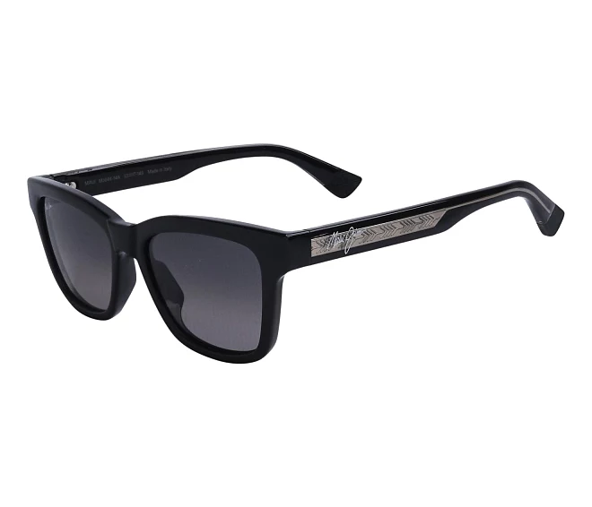 Maui Jim Sonnenbrillen GS644 14A 53 17 schwarzstahlfarben