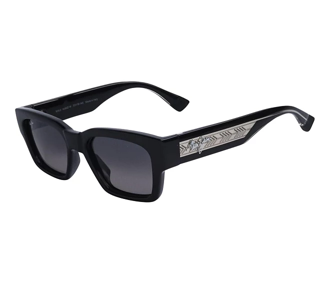 Maui Jim Sonnenbrillen GS642 14 53 18 schwarzstahlfarben