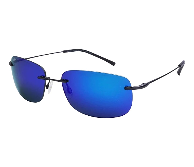 Maui Jim Sonnenbrillen MJ334 B334-02D 60 18 schwarz