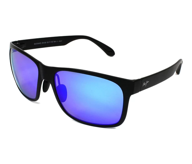 Maui Jim Sonnenbrillen B-432 2M 59 17 schwarz