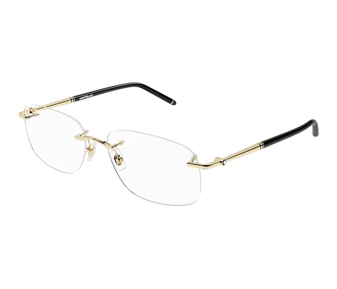 Mont Blanc Brille MB0071O 003 58 17 gold